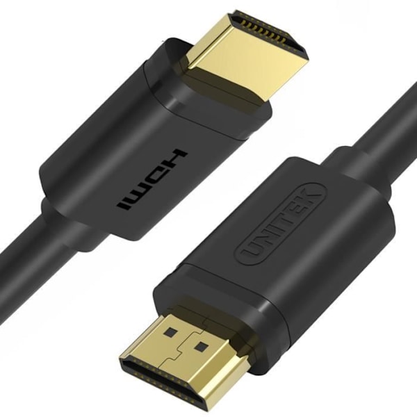 Unitek HDMI - HDMI 2M Musta (Y-C138) Kaapeli audio- ja videotallennukseen