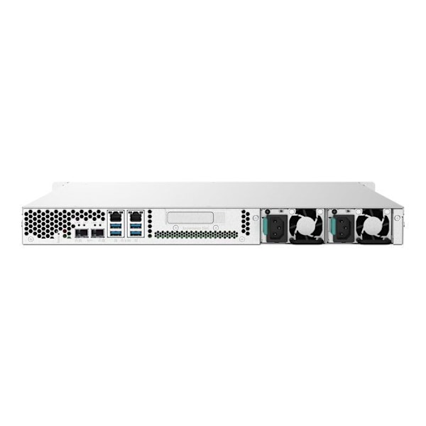 NAS-server - QNAP - TS-432PXU-RP - 4 Bays - Rackmonterbar - RAM 2 GB - SATA 6 Gb/s Sort
