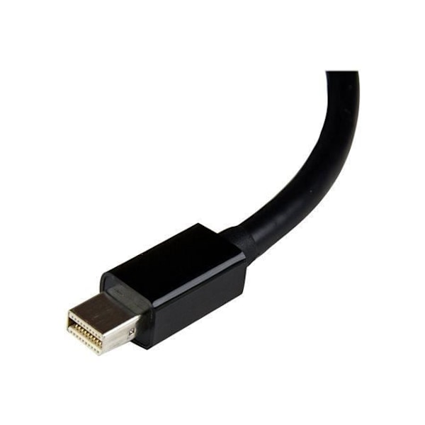 Mini DisplayPort - DVI-sovitin - 1920 x 1200 - Mini DisplayPort - DVI-videomuunnin - 1920 x 1200 - Musta - MDP2DVI3