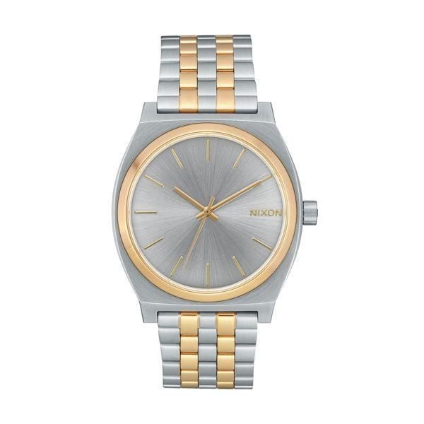 Kello - Nixon - TIME TELLER - Hopea - Teräs - Kvarts Silver guld