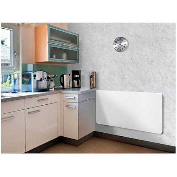 Stålfirkant - FEPRE - Sammenfoldelig - 11 x 20 cm - Høj modstand - 200 kg max Vit