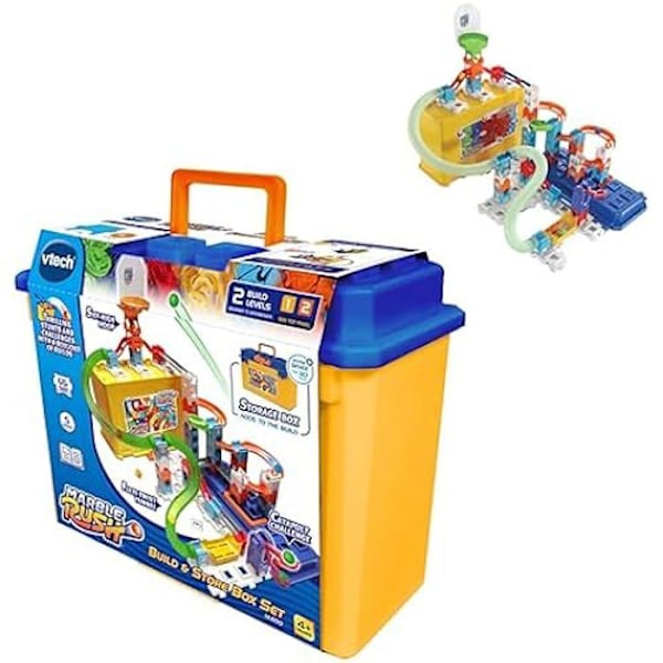 Marble Rush interaktiv marmorbana med väska - VTECH - 70 stycken - För barn färgrik