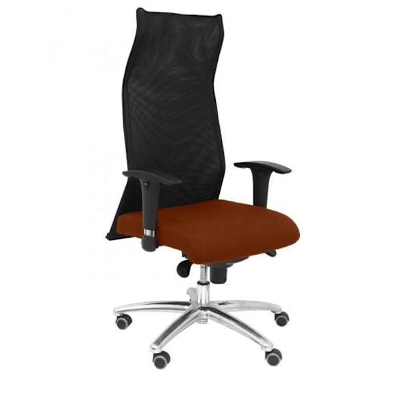 Ergonominen suuntatuoli synkromekanismilla ja säädettävällä korkeudella, erityisesti pitkille ihmisille (max
