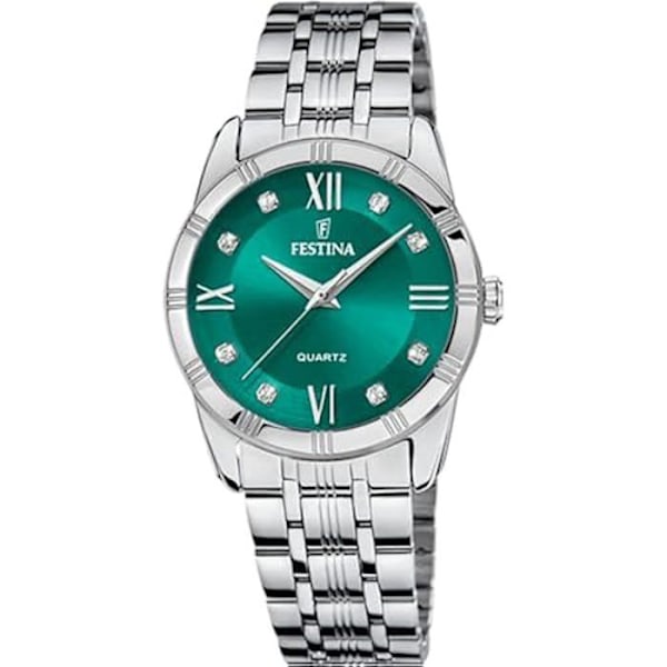 Ur - FESTINA - Mademoiselle F16940/F - Hvid - Quartz - Mineralglas - Analogisk