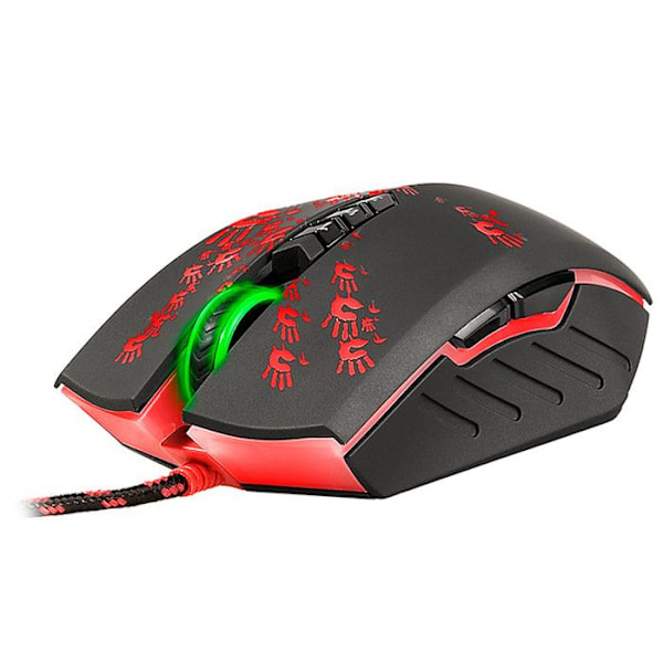 Spilmus A4TECH, 6200 DPI, RGB baggrundsbelysning, BLOODY Blazing A60 (Aktiveret)