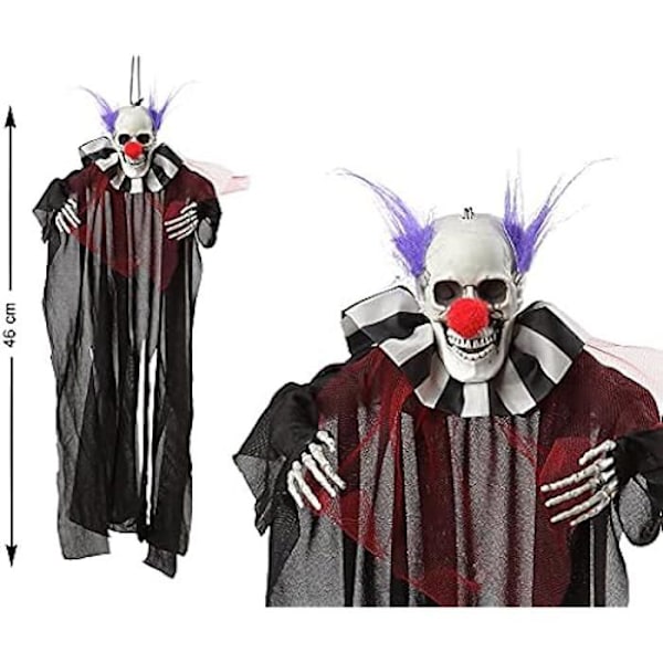 Skull hänge - ATOSA - Flerfärgad - Perfekt för Halloween - Trendigt tillbehör mångfärgad