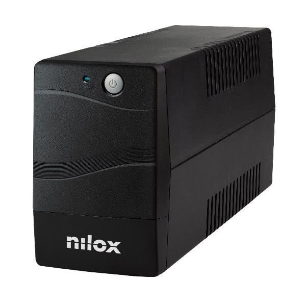 UPS kontrollergruppe - NILOX - NXGCLI12001X7V2 - 1200 VA - 840 W - Batteri 5 Ah