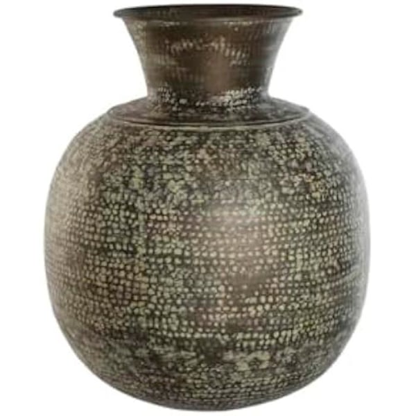Vase - HOME ESPRIT - Flerfarvet - Aluminium - 60 x 60 x 72 cm - Moderne design Flerfärgad