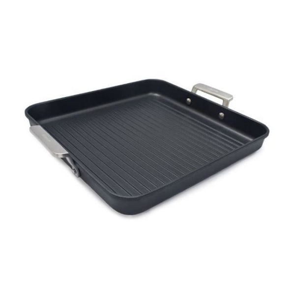 Grill firkantet - Valira - Aire - Aluminium støbt - 28 x 28 cm - Non-stick multilag sort