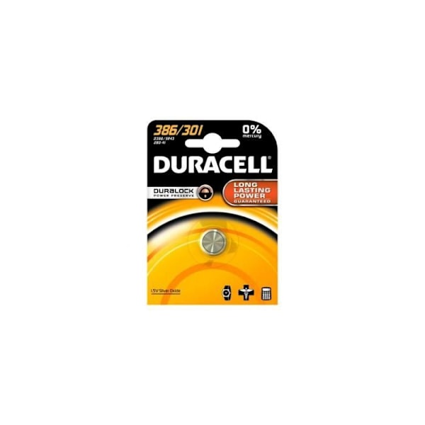 DURACELL 386/301 batteri