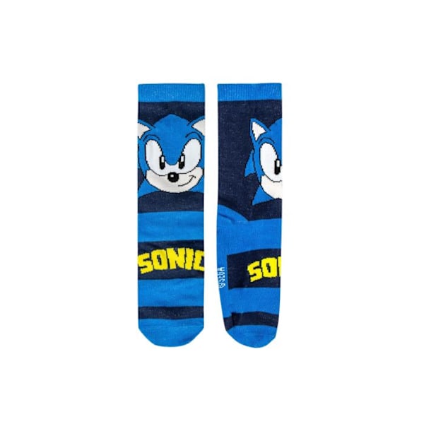 Strømper - Sonic - Pakke med 4 - Multifarvet - Komfortabel - Unisex Flerfärgad 35/38