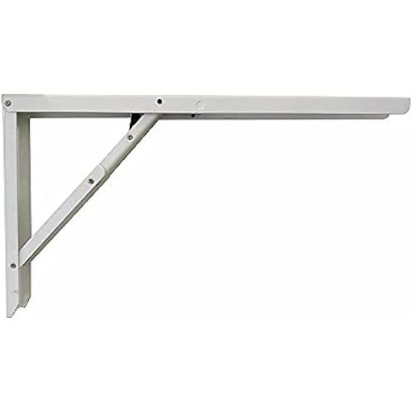 Foldbar firkant - FEPRE - 30 x 52 cm - Stål - Hvid - 2 stk