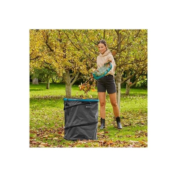 Affaldsæзык til grønt affald - PopUp - 130L - Genanvendelig - Grøn - 8 stykker pr. display