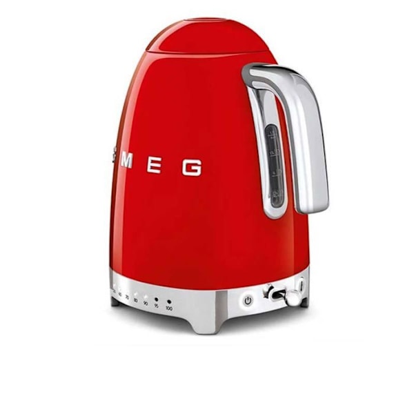 Smeg langaton vedenkeitin 1,7l 2400w punainen - klf04rdeu