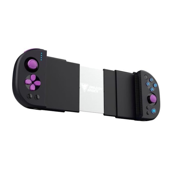 Langaton Bluetooth-ohjain - DragonShock - PHOTON - Musta - 300mAh - Yhteensopiva Android/iOS/PC Svart