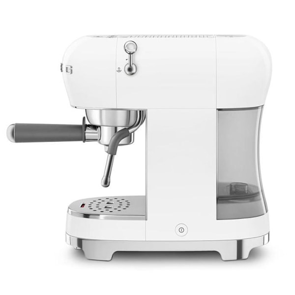 Espresso - SMEG - ECF02WHEU - 15 bar - Thermoblock-system - Reservoir 1,1L