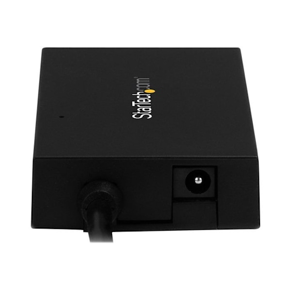 USB 3.0 - STARTECH - 4-porttinen - USB-C 4x USB-A - Mukana virta-adapteri - Kompakti