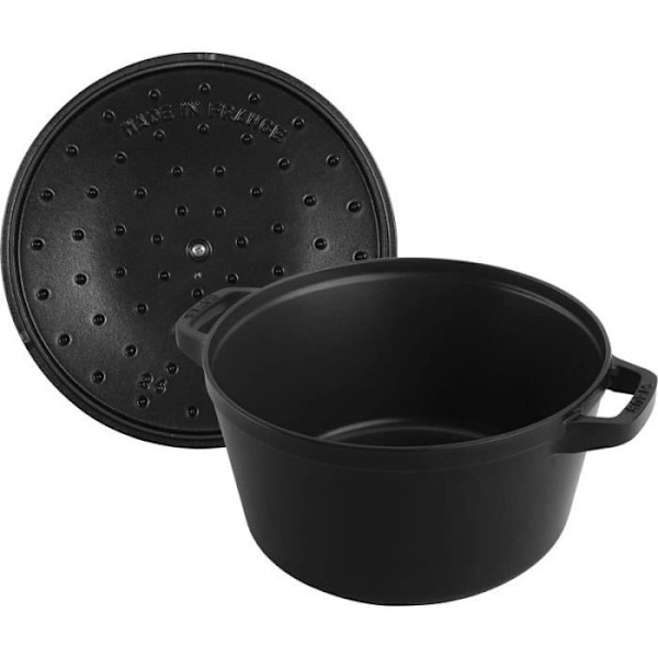 COCOTTE SÆT AF GRYDER 3 STK, SORT JERN - STAUB Svart