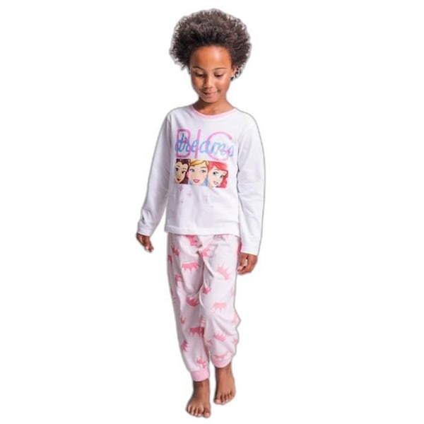 Babypigers lange pyjamas Cerda Princess - hvid - 2 år Vit 2 år