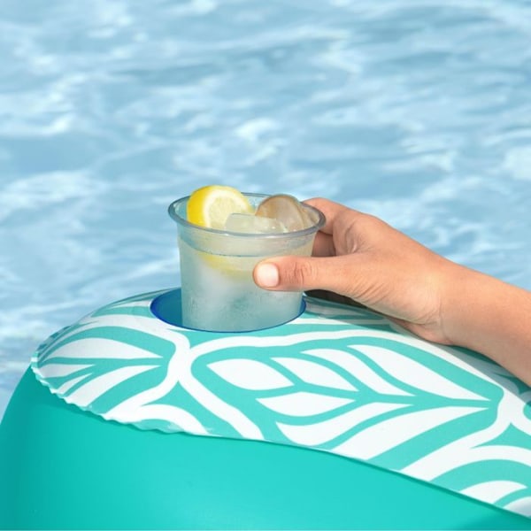 Bestway Comfort Plush uppblåsbar poolstol 145 x 120 cm Blå