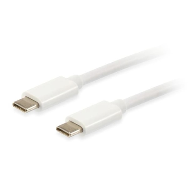 EQUIP 128351 USB KABEL 1 M USB C HAN HVID