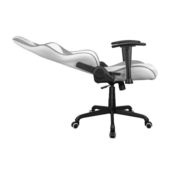 Gamingfåtölj - Cougar Gaming - ARMOR ÉLITE WHITE - Ergonomisk Komfort - PU Läder - Justerbar Vit