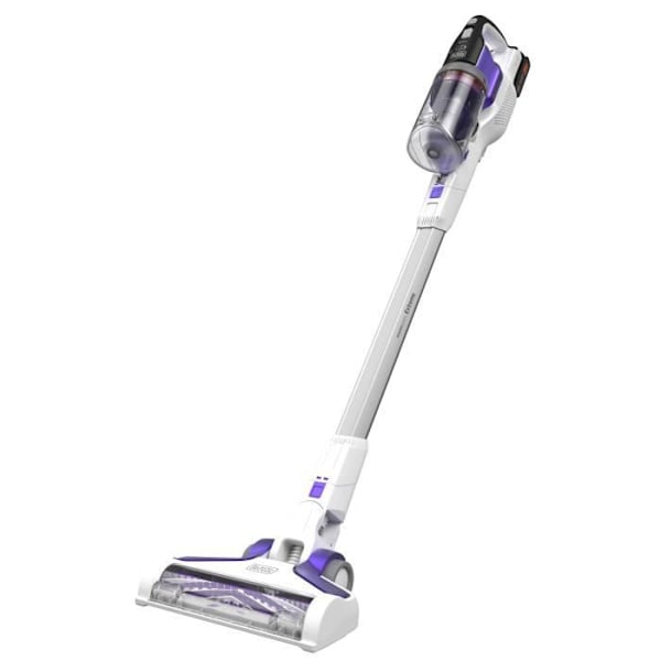 Bordstøvsuger Black & Decker BHFEV1825CP - Uden pose - Hvid - 0,65 L - Batteri - 72 min