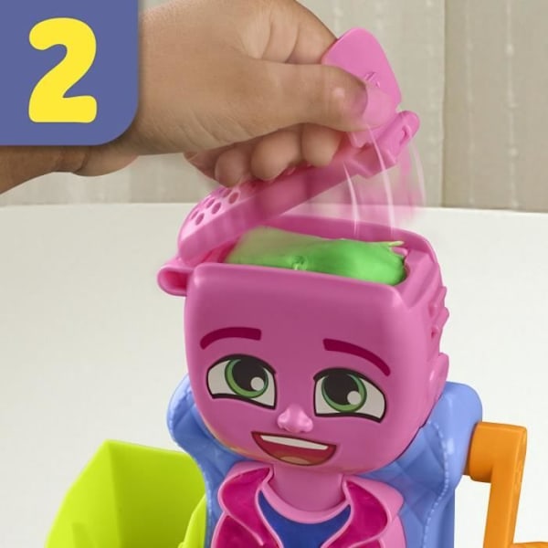Play-Doh Frisørsalon, Modeling Clay Set Flerfärgad