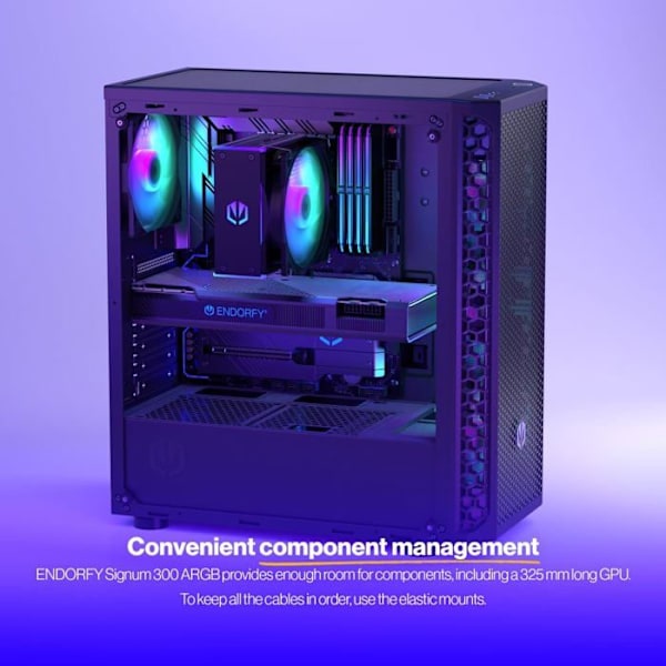 PC etui - Endorfy sidepaneler - EY2A006 - Obudowa Signum 300 ARGB ()