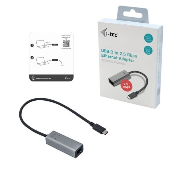 i-Tec C31METAL25LAN USB till Ethernet-adapter - - - i-Tec