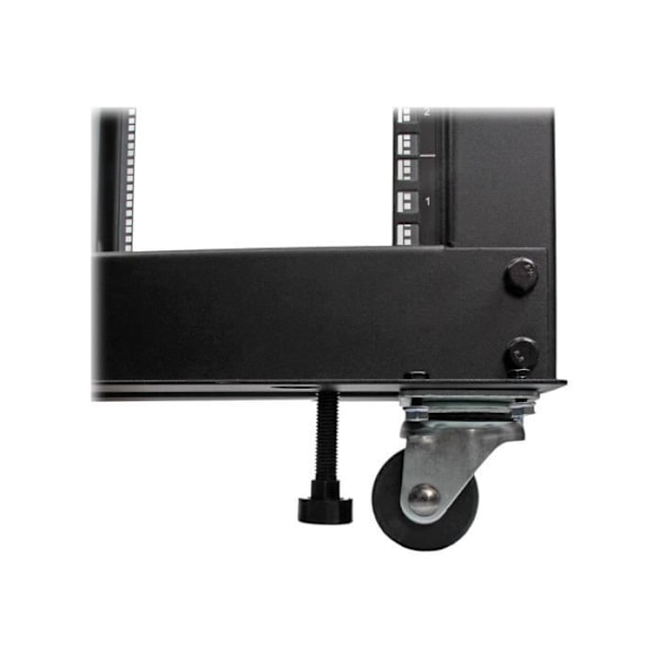 Server Rack - StarTech.com - 4POSTRACK25U - 25U - Justerbar dybde - Sort