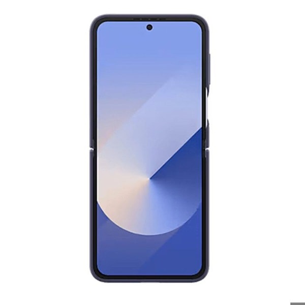 Coque - Samsung - Galaxy Z Flip 6 - Silikon - Mörkblå - Optimal skydd Nattblått