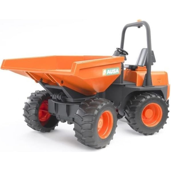 AUSA mini dumper - BRUDER - Knækstyring, roterende tipvogn, træk bag