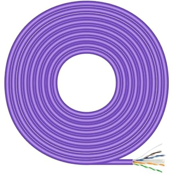 AISENS - A135-0748 - RJ45 LSZH Kat.6 UTP Rigido AWG23 CCA (legering) netværkskabel, lilla, 305M
