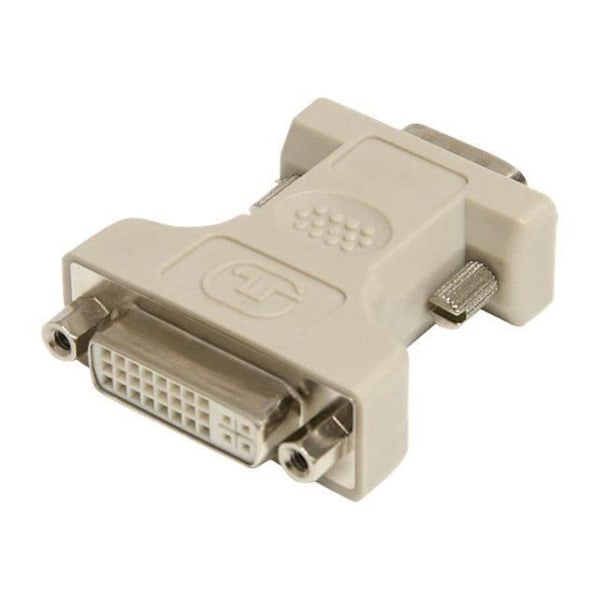 DVI til VGA-adapter - STARTECH - DVI-I Hun - HD-15 Han - Beige - Videoadapter