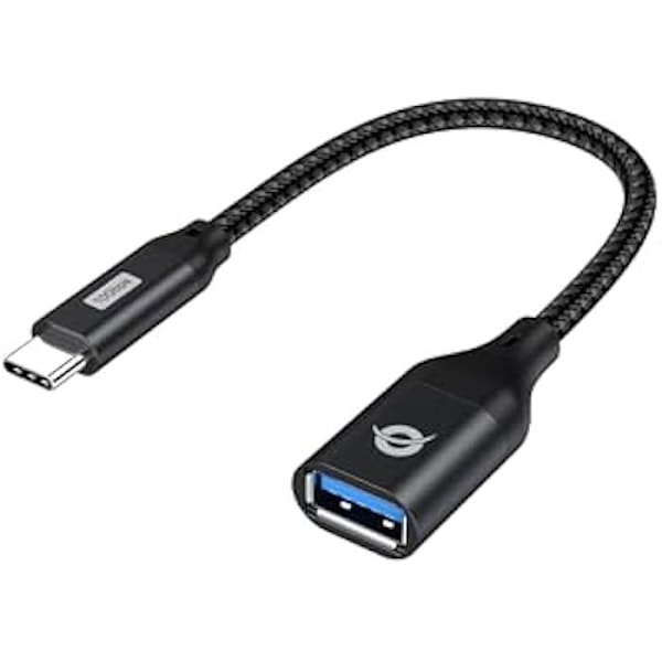 Conceptronic ABBY18B USB-C - USB-A OTG -sovitin 10 Gbit/s USB 3.2 Gen 2