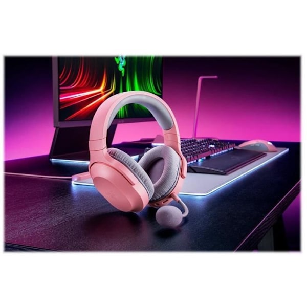 RAZER BARRACUDA X QUARTZ PINK - Langaton ja langallinen - Vaaleanpunainen