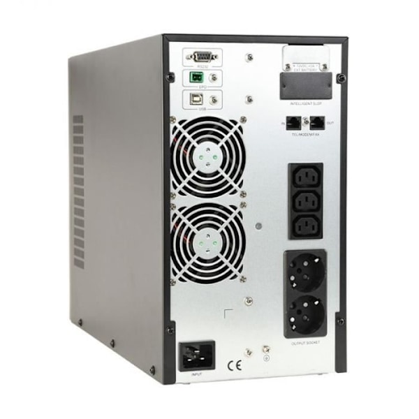 Gembird UPS 3000VA On-Line 3xIE C 2xSchuko USB - 8716309124799