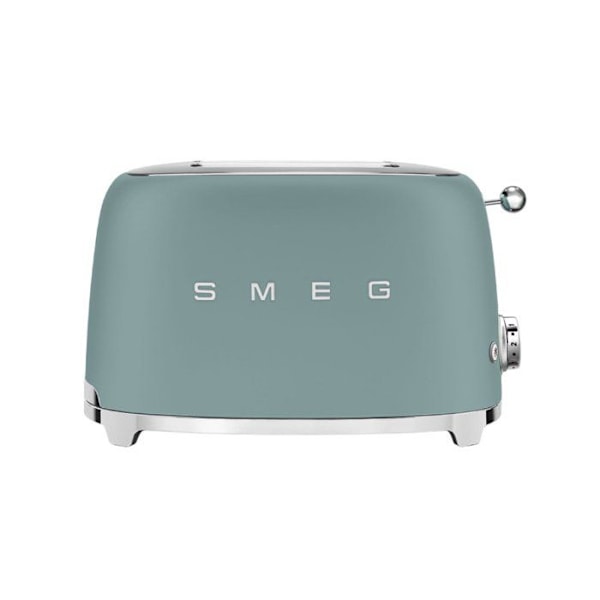 Brødrister - SMEG - TSF01EGMEU - 2 ekstra brede åbninger - 950 Watt - Smaragdgrøn smaragdgrön