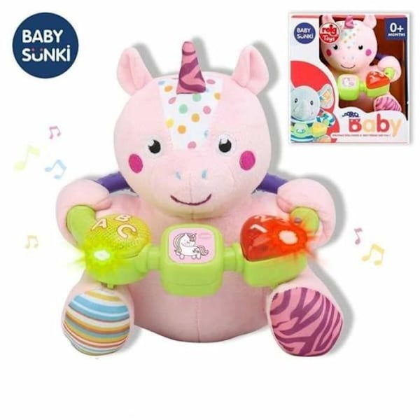 Musikalisk mjukleksak Reig Elephant Unicorn (20 cm)