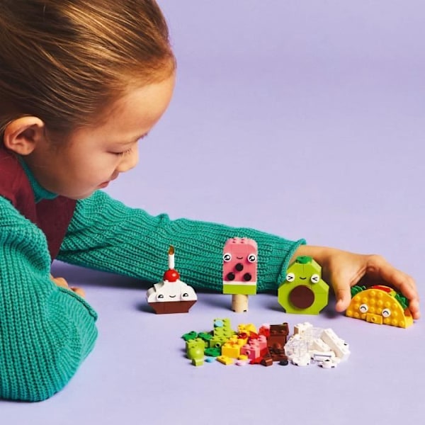 LEGO Classic 11039 Creative Foods - Byggleksak för barn från 4 år och uppåt Flerfärgad