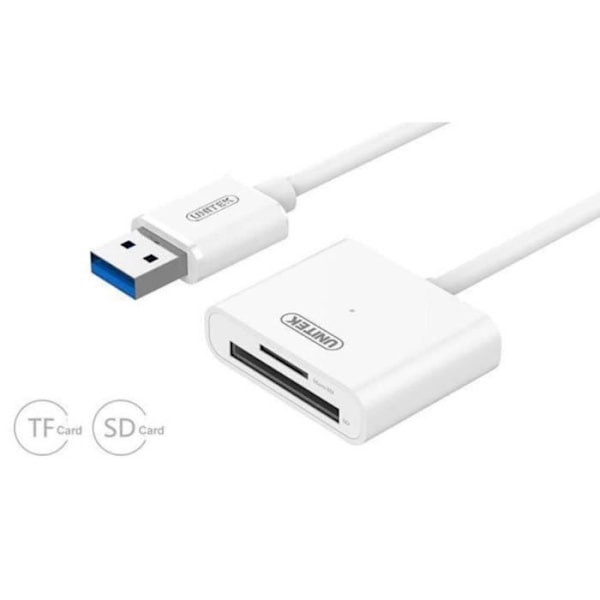 UNITEK - LÆSER TIL MICROSD SD USB 3.0, Y-9321 (A-9321)
