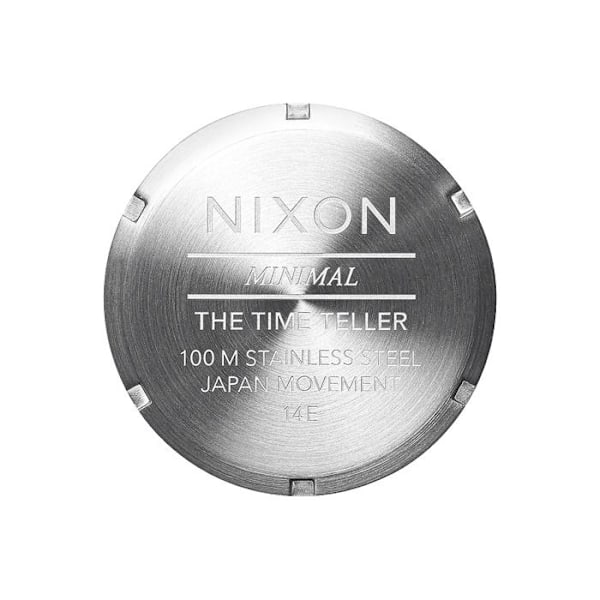 Kello - Nixon - Time Teller - Teräs - Vedenkestävyys 100m - Unisex gunmetal/björnbär/guld