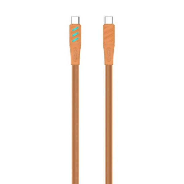 Oplader - genopladningskabel Havit - CB6254 - Type C opladningskabel orange