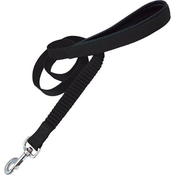 Tillbehör för djur - NC - Träningsslinga - 2.5 X 60 cm - Nylon - Svart Svart