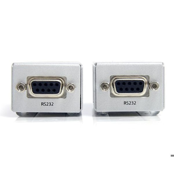 RS232-laajennus - STARTECH - DB9 - Jopa 1000 metriä - Plug-and-Play - Lääketieteelliset sovellukset Hopea