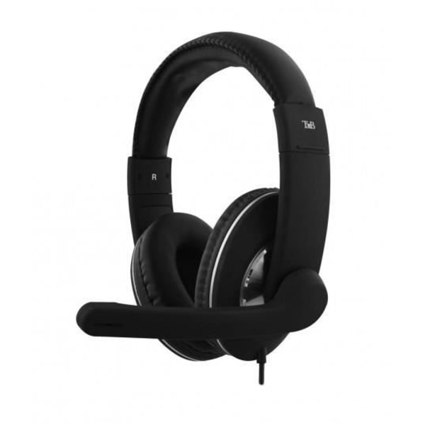 USB headset - TNB - CSMHS500 HS-500 - Bullerreducering - HD-ljud - Svart