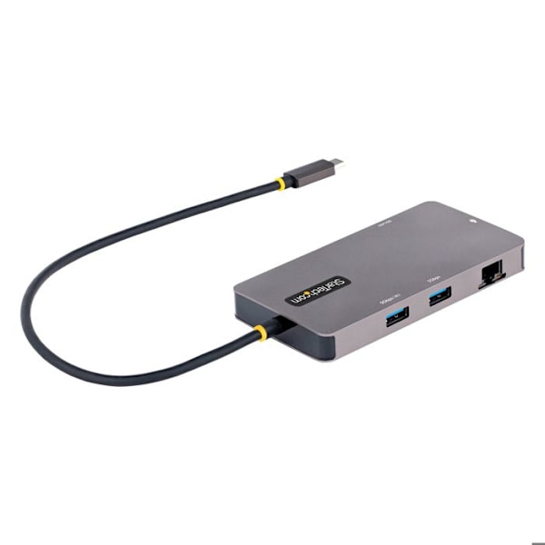 USB Multiport - Startech - 120B-USBC-MULTIPORT - 4K Ultra HD - HDR - 100W Pass-Through