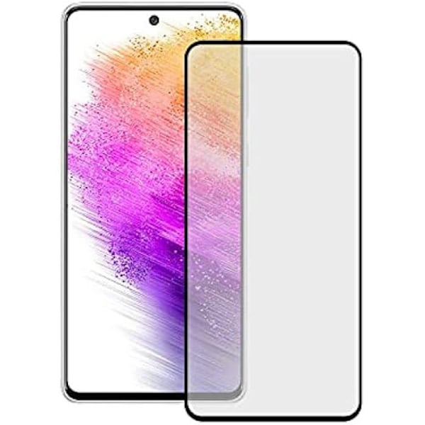 Skærmbeskytter - KSIX - Galaxy A54 - 9H hærdet glas - 0,3 mm tykkelse - Sort Svart