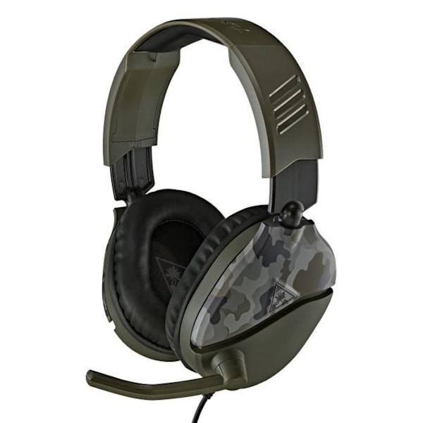 Turtle Beach Recon 70 Camo Gaming Headset - Grøn - TBS-6455-02